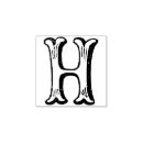 Search for letter h rubber stamps Vintage