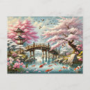 Search for watercolor koi postcards Oriental