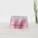 Search for holographic thank you cards Gradient