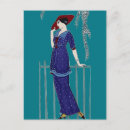 Search for art deco lady postcards Paris