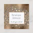 Search for metallic foil business cards Girly