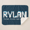 Search for gamer blankets Blue
