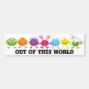 Search for funny alien bumper stickers Colourful