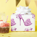 Search for high heel shoe wrapping paper Birthday