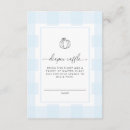 Search for check cards invites Diaper raffle ticket