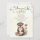 Search for otter baby shower invitations Cute