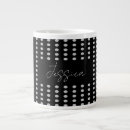 Search for grey polka dot mugs Girly