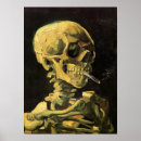 Search for skull with burning art Smoking
