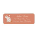 Search for clothing return address labels Boho