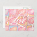 Search for elegant heart postcards Calligraphy