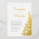 Search for fir tree wedding invitations Elegant