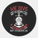 Search for snorkeling stickers Diver