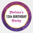 Search for purple sparkles stickers Birthday