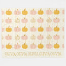 Search for pink pumpkin blankets Fall