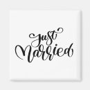Search for just married magnets Bride