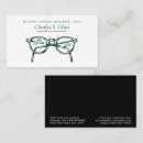 Search for optometry business cards Spectacles