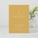 Search for yellow wedding save the dates Botanical