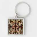 Search for abstract illustration square key rings Design