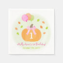 Search for fall birthday napkins Girl 1st birthday