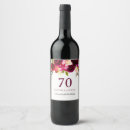 Search for 70th birthday wine Floral