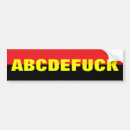Search for abc bumper stickers Humour