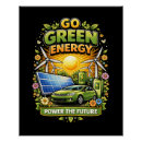 Search for renewable energy posters Green