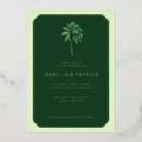 Search for gold palm tree invitations Elegant
