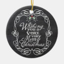 Search for chalkboard christmas tree decorations Rustic