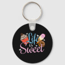 Search for baking key rings Doughnut