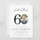 Search for look whos sixty invitations Minimalist