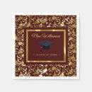 Search for graduation hat napkins Gold