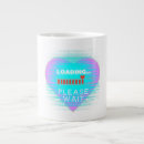 Search for gamer humor mugs Pixel heart