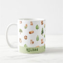 Search for cute woodland animal mugs Watercolor