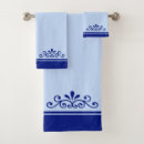 Search for royal blue bath towels Blue and white