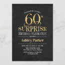 Search for for men 60th birthday invitations Chalkboard