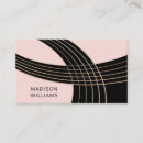 Search for curves business cards Unique