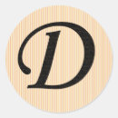 Search for d monogram stickers Initial