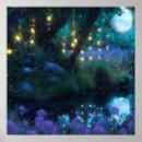 Search for magical night posters Enchanted forest