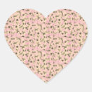 Search for abstract hearts design stickers Pink