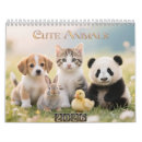 Search for cute animal calendars Baby animals