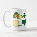 Search for avocado mugs Heart