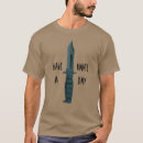 Search for stab in the back tshirts Knife