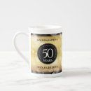 Search for 50th anniversary mugs Elegant
