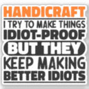 Search for artisanal stickers Professional