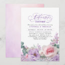 Search for purple rehearsal dinner invitations Greenery