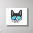 Search for sunglasses canvas prints Puppy