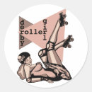 Search for roller girl stickers Vintage