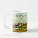 Search for tuscany landscape mugs Italy