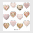 Search for heart mandala stickers Gold
