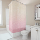 Search for pink glitter shower curtains Ombre